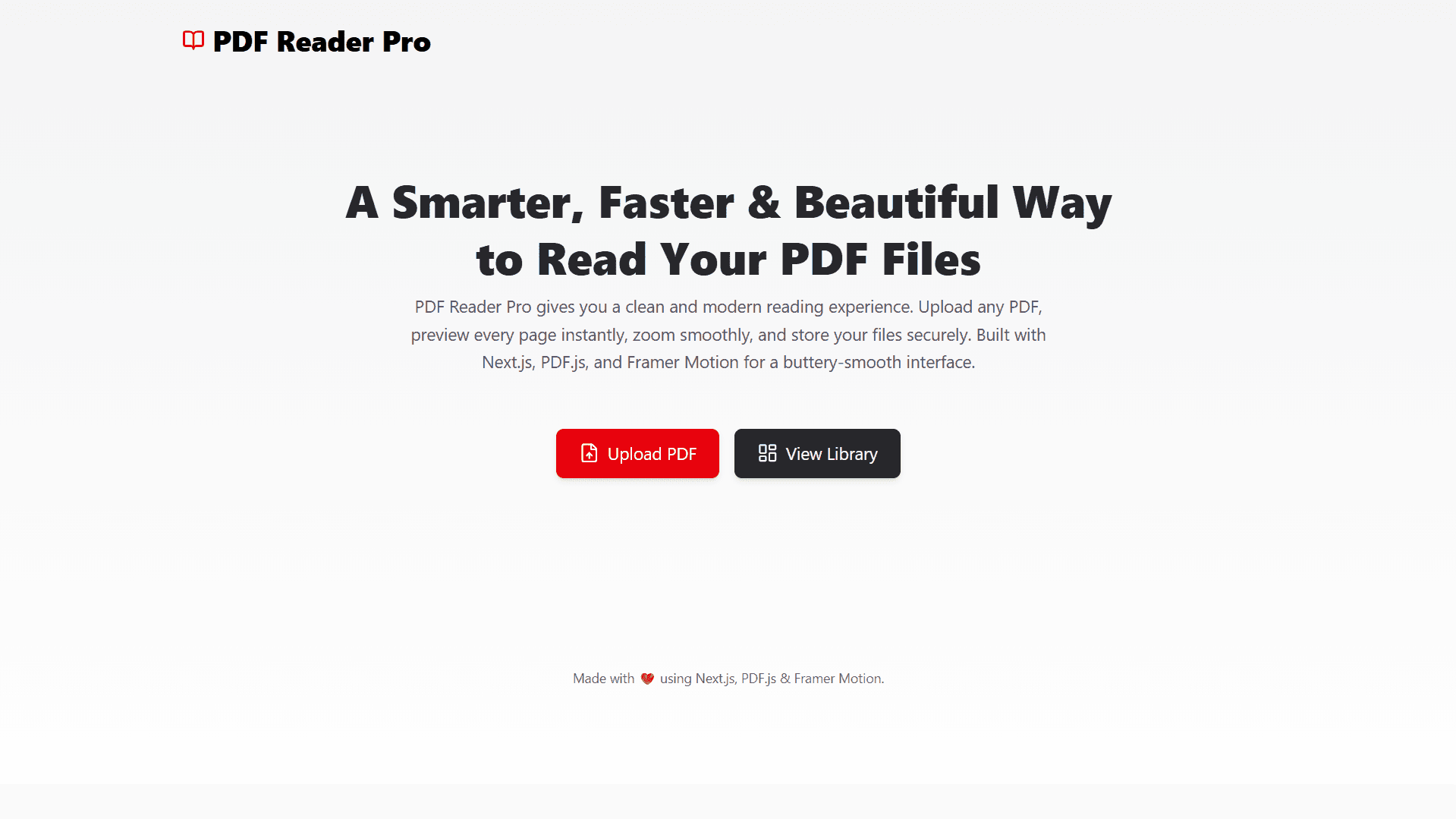 Own PDF Reader
