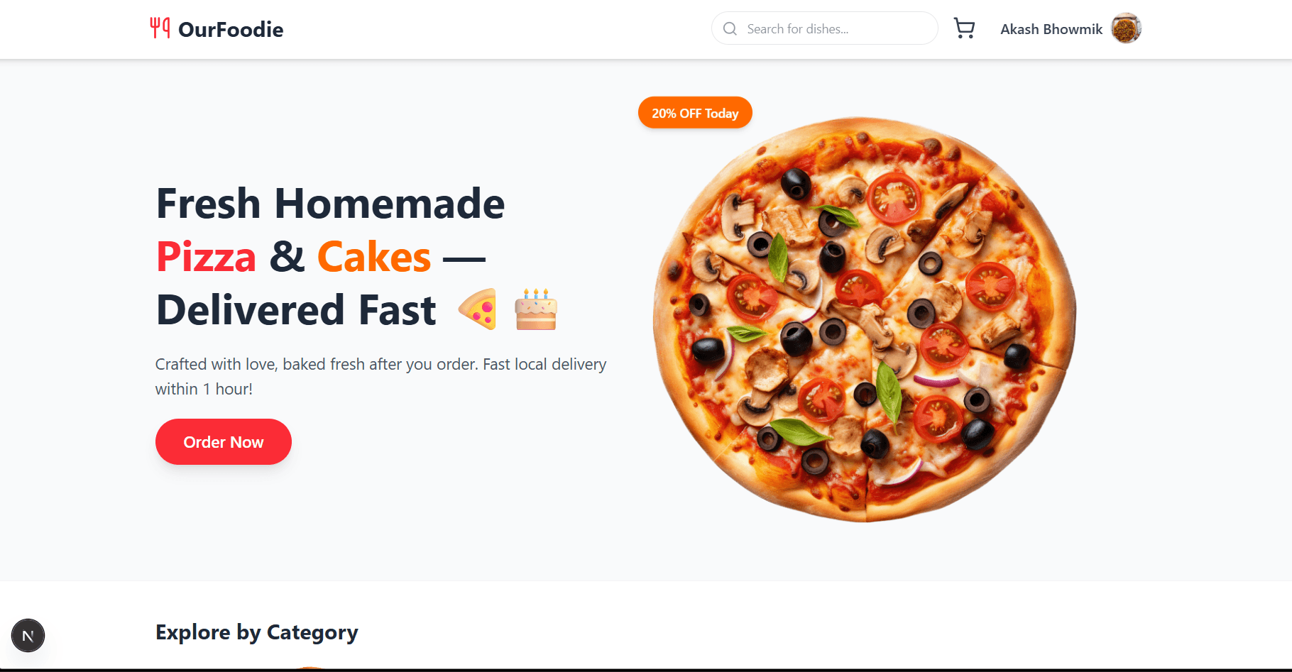 E-Commerce Food Store